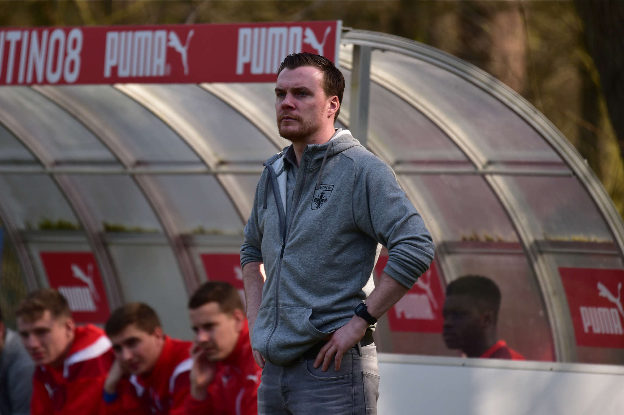 Dennis Jaacks - Coach Eutin 08. Foto Lobeca Felix Schlikis