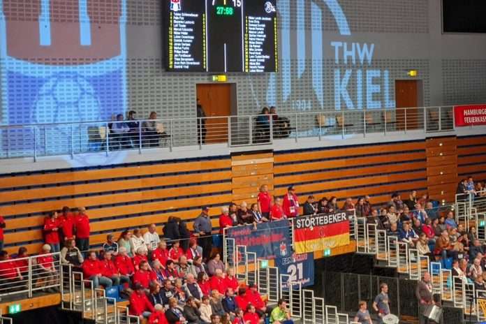Fanblock HSVH Heiko Meischt