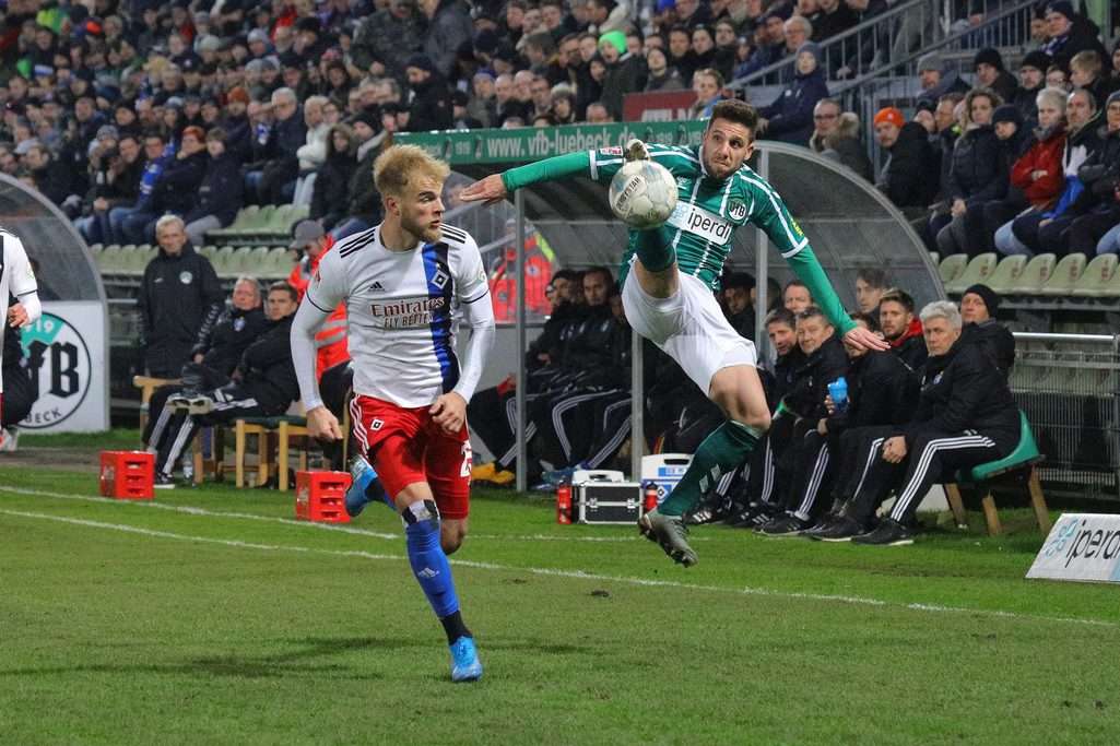 Bilder vom Testspiel VfB Lübeck - Hamburger SV