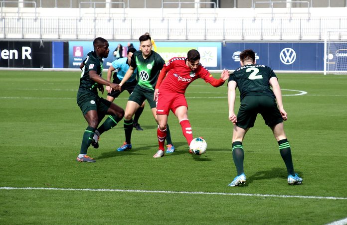 Ahmet Arslan leitete mit seinem 16. Saisontor die Wende beim 2-1 gegen den VfL Wolfsburg II ein - Foto SR