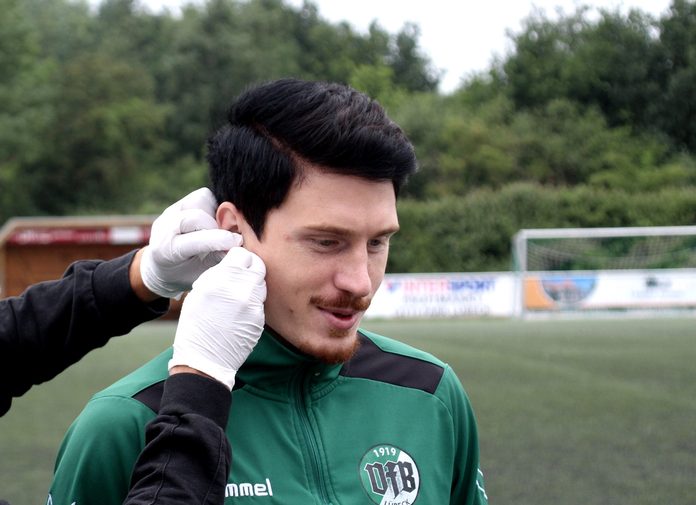Laktattest beim VfB Lübeck mit Sven Mende - Foto sr