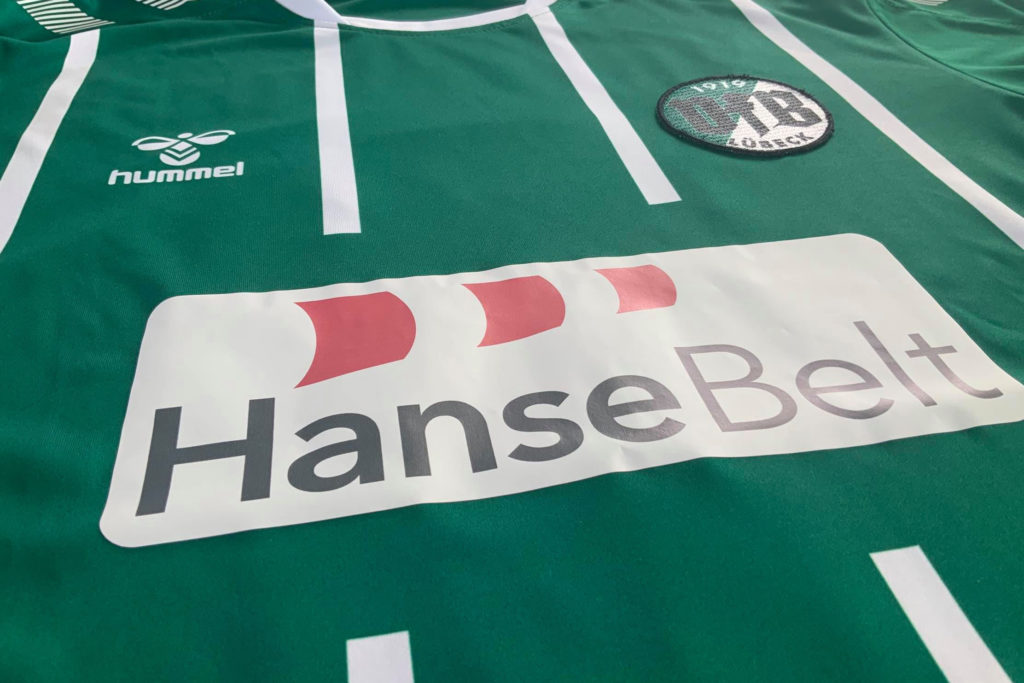 Vfb Lubeck Und Hansebelt Wir Haben Alles Zum Gluck Alle Hintergrunde Zum Neuen Trikotpartner Des Drittligisten Hl Sports