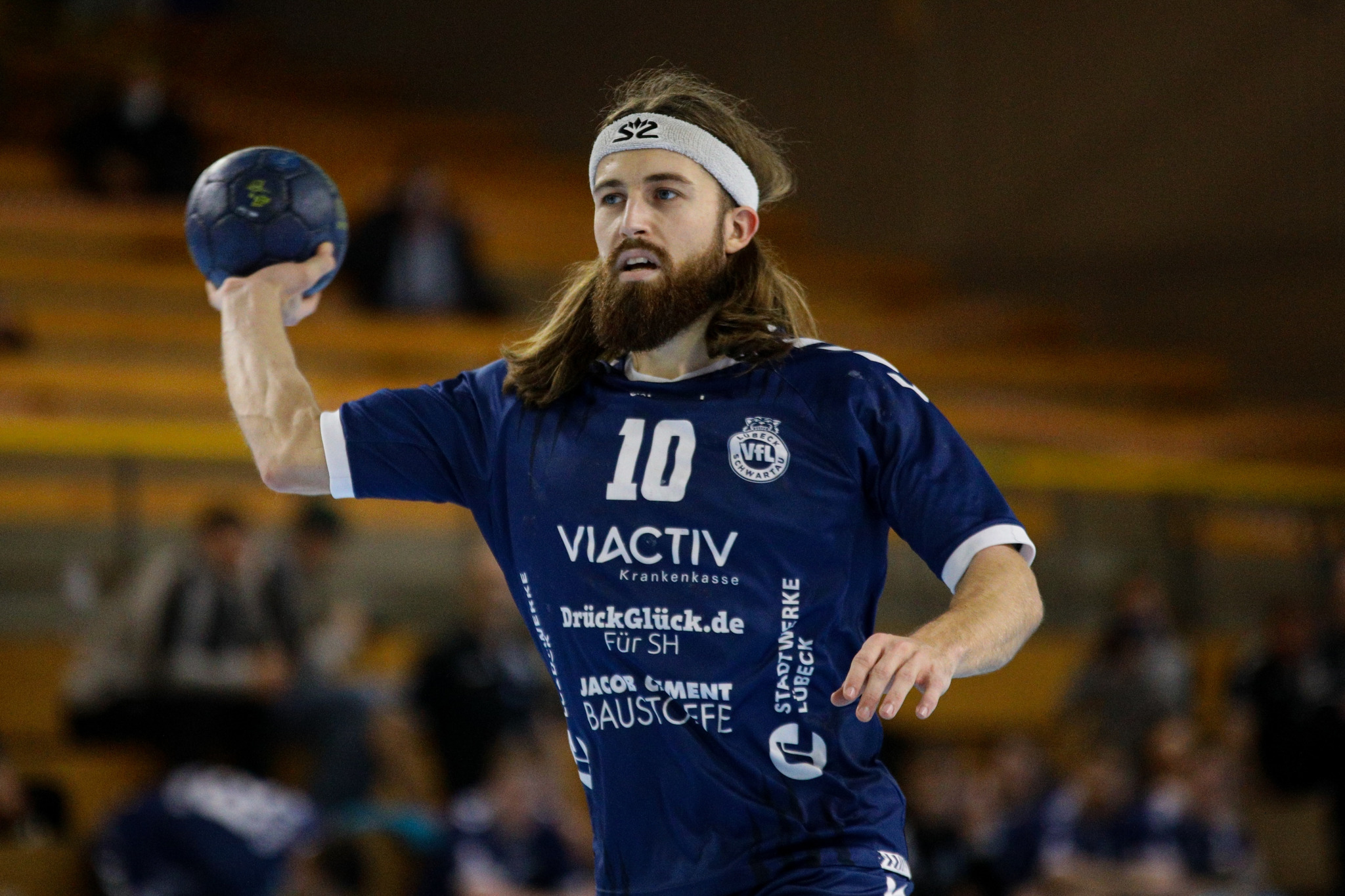 Julius Lindskog Andersson, VfL Lübeck-Schwartau, 2. Liga. Foto Raasch