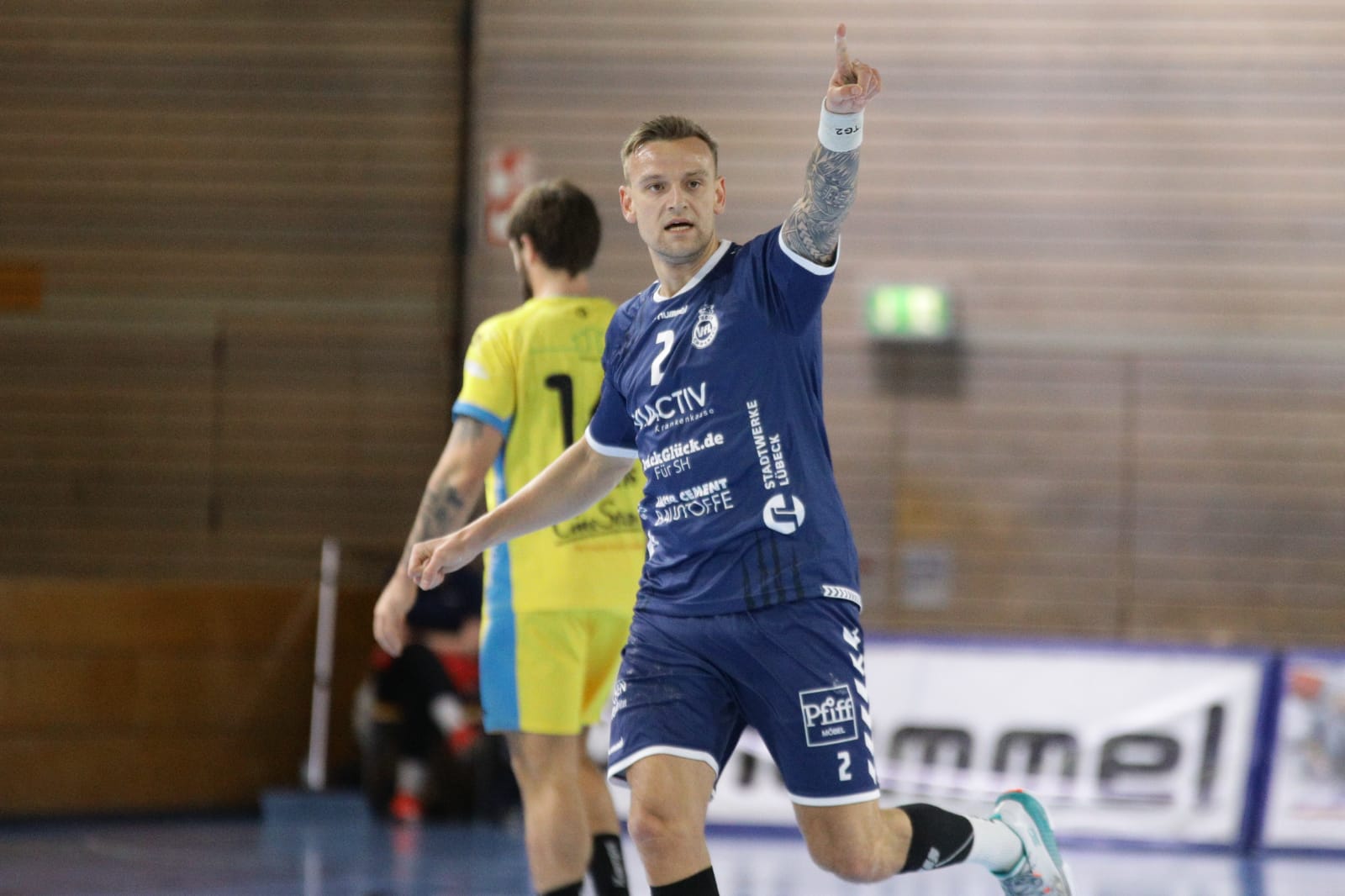 Thees Glabisch, VfL Lübeck-Schwartau, Foto Raasch