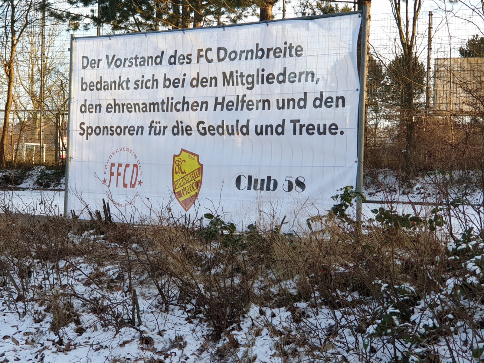 FC Dornbreite. Foto FCD-hfr