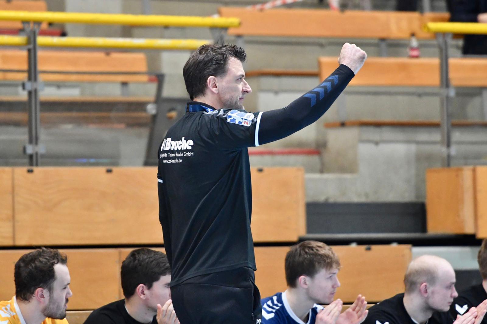 Piotr Przybecki, VfL Lübeck-Schwartau, Trainer. Foto Kaben
