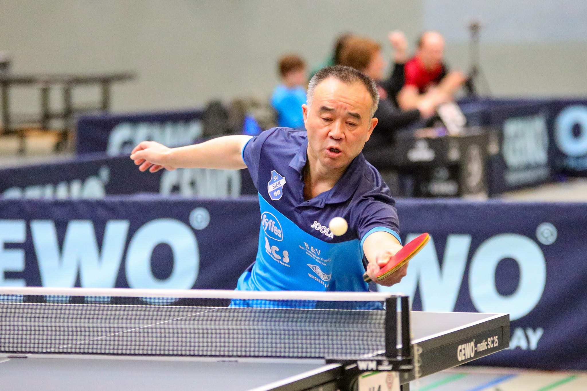 Wang in Aktion