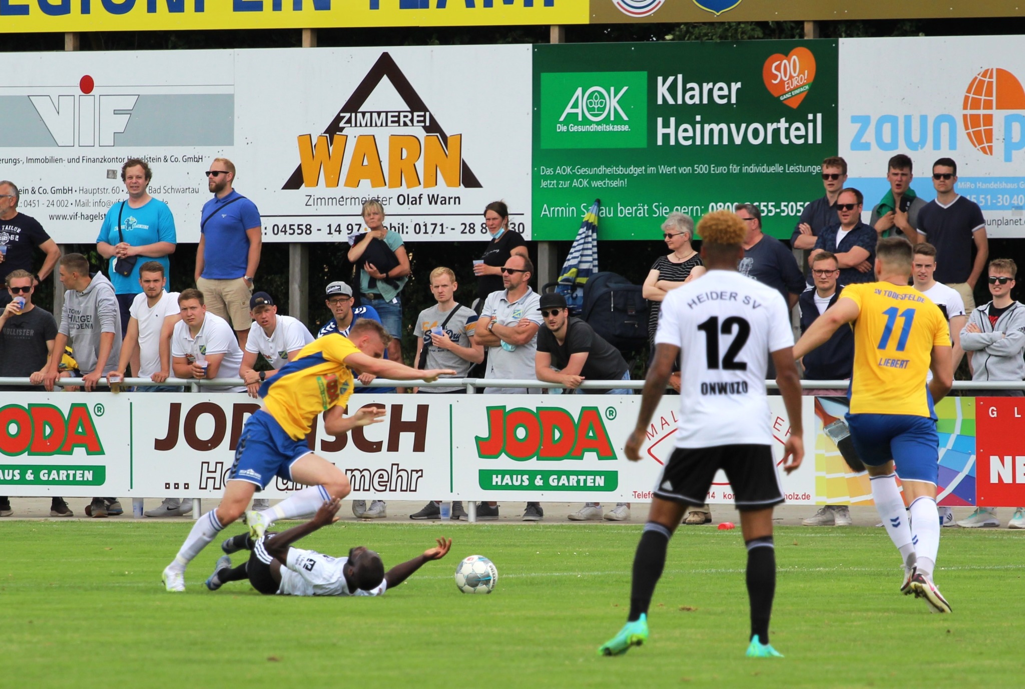 SV Todesfelde, Til Weidemann im Duell gegen den Heider SV