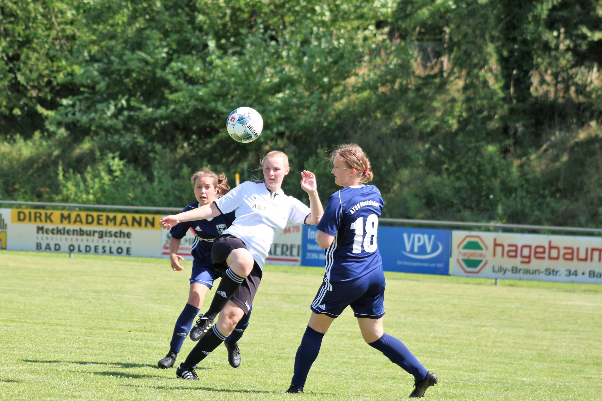 Damen ATSV Stockelsdorf - SSV Pölitz, 37. Pölitzer Sportwoche, Foto Knothe