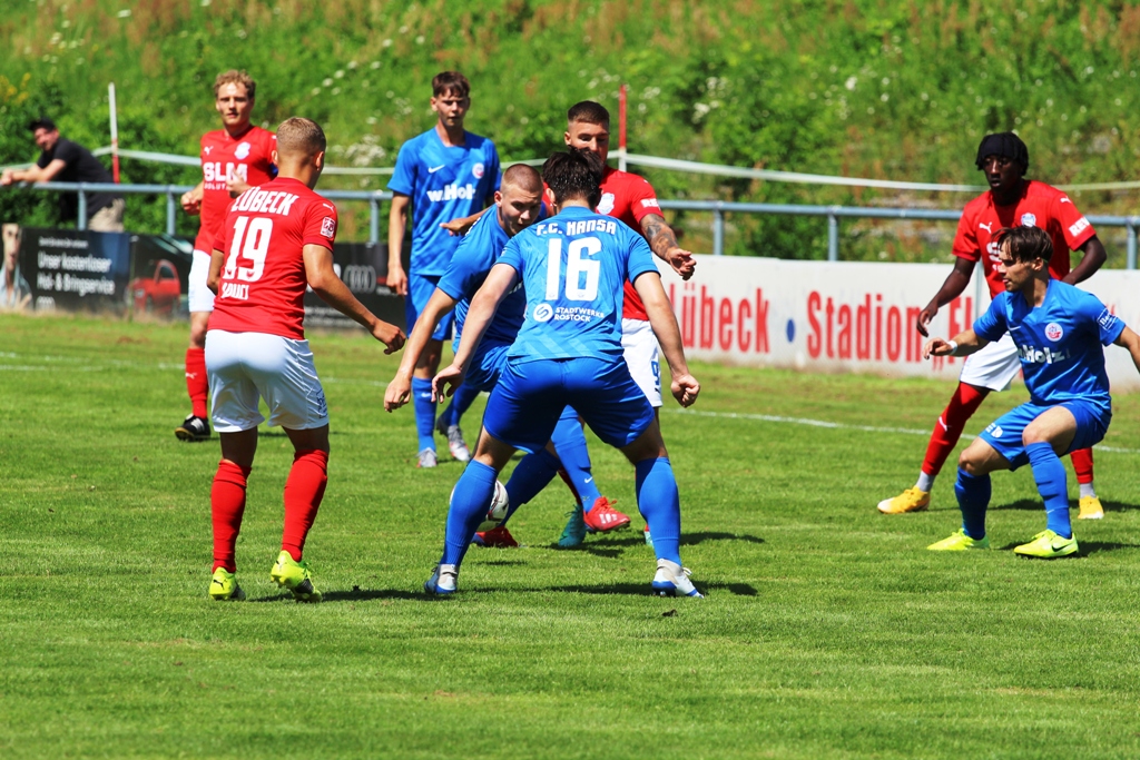 Phönix Lübeck vs. Hansa Rostock II 2-2