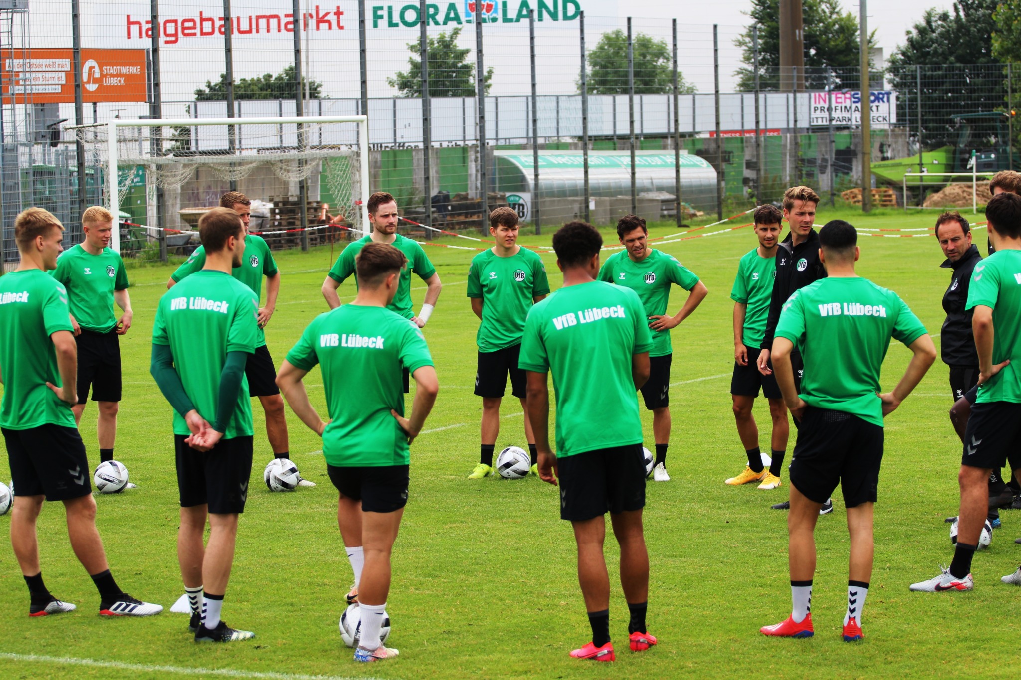 VfB Lübeck, Trainingsansprache