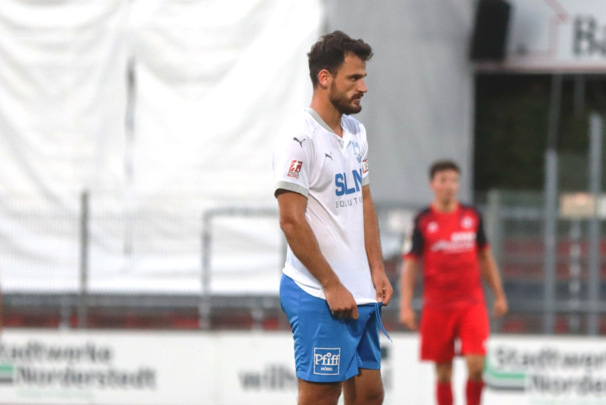 Haris Hyseni, Enttäuschung nach Niederlage, 1. FC Phönix Lübeck
