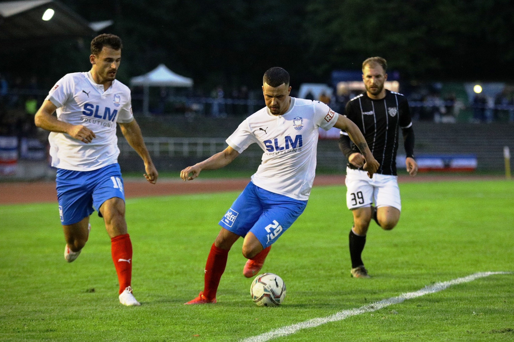 Yassine Bouchama (Phönix Lübeck) feierte einen guten Einstand gegen Teutonia