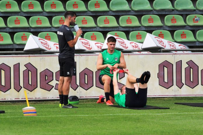 Mattis Daube, fast mittendrin, VfB Lübeck