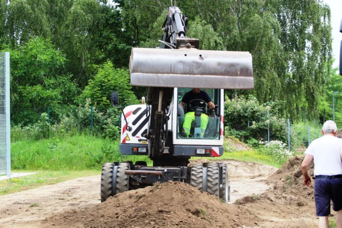 VfB Lübeck, Bauarbeiten, Parkplatz