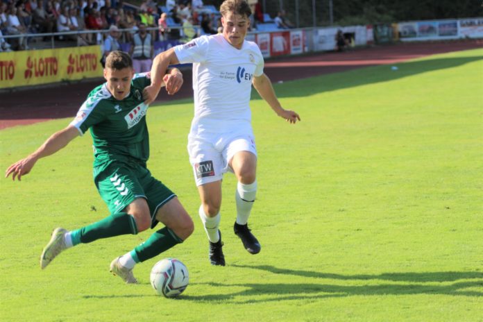 Marius Hauptmann (VfB Lübeck) in Hildesheim