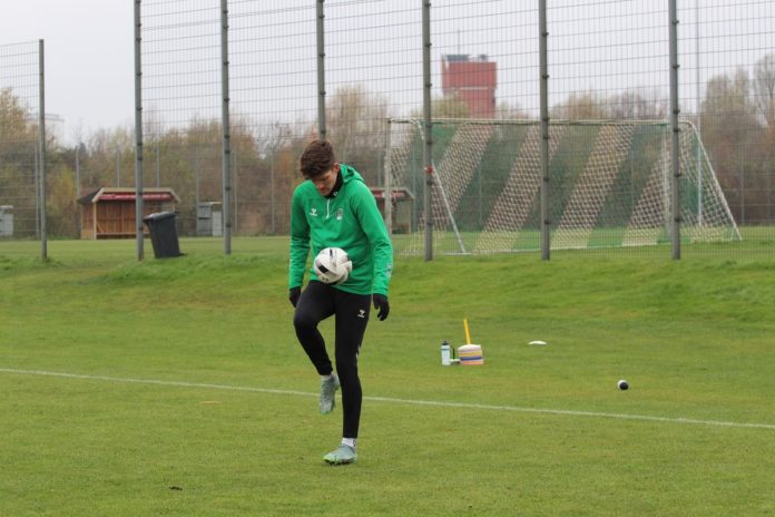Mats Facklam im Aufbautraining