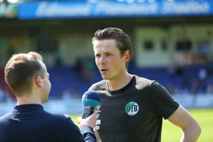 Coach Lukas Pfeiffer (VfB Lübeck) im Interview