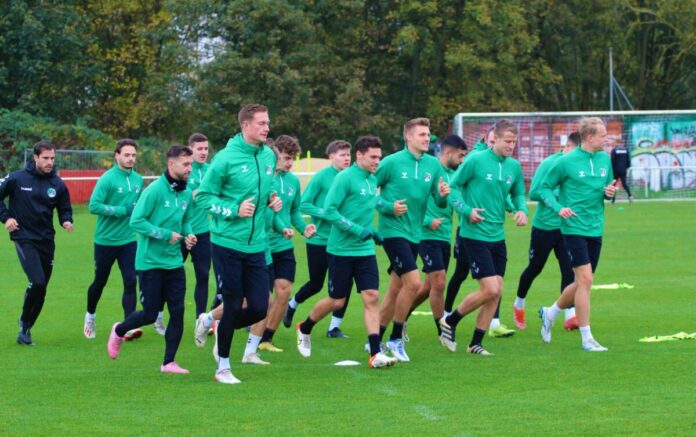 Erste Einheit des VfB Lübeck