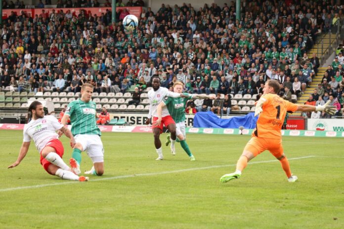 Tommy Grupe (VfB Lübeck) war defensiv gefordert