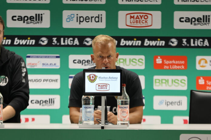 Markus Anfang, Trainer von Dynamo Dresden