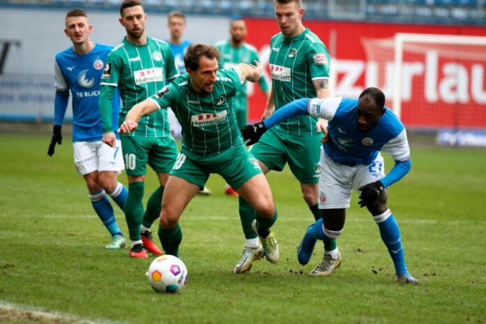 Ulrich Taffertshofer (VfB Lübeck), Testspiel beim F.C. Hansa Rostock