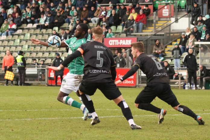 Daouda Beleme (Neuzugang beim VfB Lübeck). Foto Lobeca Raasch
