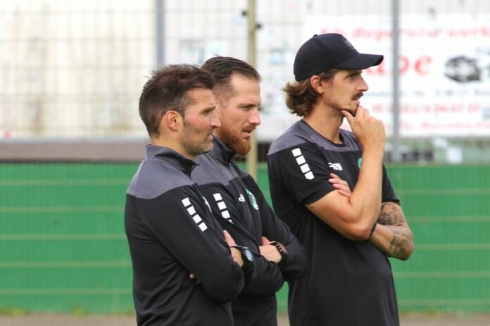 Trainerteam des VfB Lübeck, Guerino Capretti, Pierre Becken, Arvid Schenk