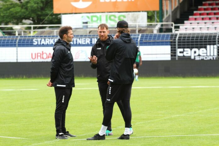Trainerteam VfB Lübeck, Guerino Capretti, Pierre Becken, Arvid Schenk