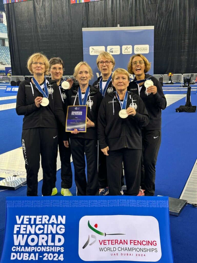 Hilke Kollmetz (rechts im Bild) ist amtierende Doppel-Vizeweltmeisterin.  Foto: HFCL/oH 