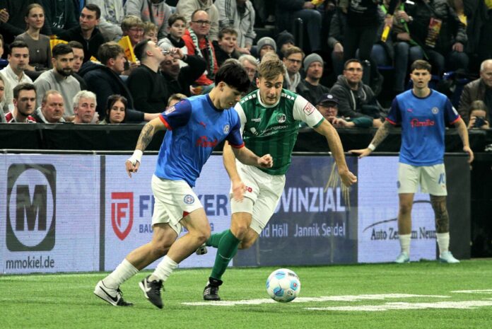 Morten Wahl im Zweikampf