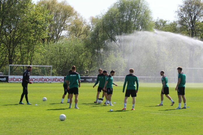 VfB Lübeck, Training mit Abkühlung