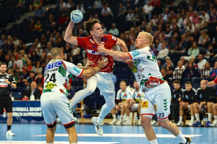 Leif Tissier gegen SC Magdeburg