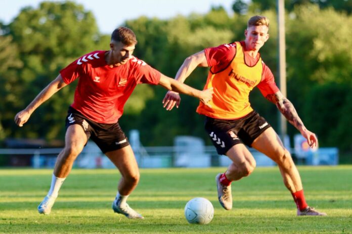 Albin Nishori und Lucas Irmler