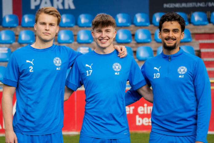 Tim Spieckermann, Veit Lückner und Ali Jamil