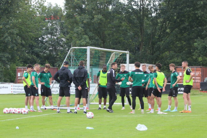 Training beim VfB Lübeck