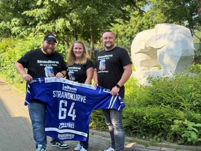 v.l. Kristoph Hötzsch, Katharina Heiber und Bastian Pampel