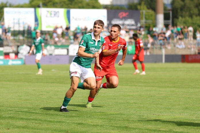 Colin Ulrich im Duell mit Noel Werner