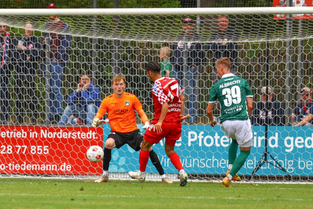 Wohlfühlfaktor! Vertrag verlängert - auch Torwart bleibt dem VfB Lübeck erhalten 1 lobeca 220588 ralf homburg 20250824 @ Wohlfühlfaktor! Vertrag verlängert - auch Torwart bleibt dem VfB Lübeck erhalten