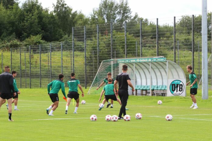Training beim VfB Lübeck