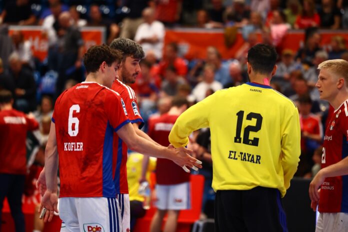 Kofler und El Tayar vom HSVH