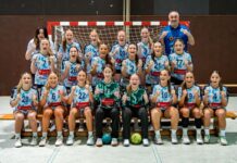 Weibliche B-Jugend des MTV Lübeck in Frankfurt am Bundesligastart