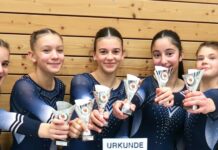 LT-Turnerinnen gewinnen je einen „Silbernen Kürbis-Pokal“