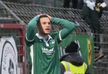 Ex-Stürmer des VfB Lübeck sieht Rot – und leistet neuem Verein einen Bärendienst