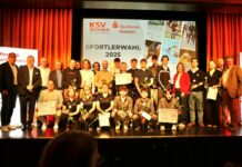 Knappe Ergebnisse, glückliche Gewinner