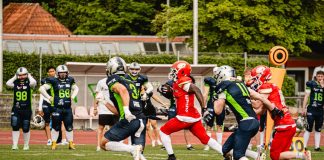 Lübeck Cougars: Schwierige Auswärtsaufgabe vor Highlight-Spiel cougars vs bremen 2026 fabian winkel 021 @ Home