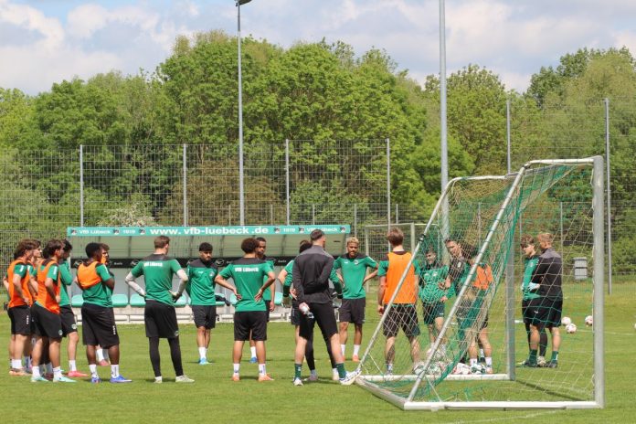 Probetraining beim VfB Lübeck