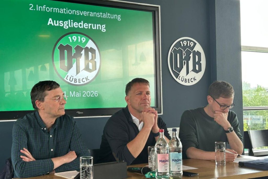 lenkungsgruppe @ VfB Lübeck: Schicksalstage beginnen – Mitglieder diskutieren, Vorstände schwitzen