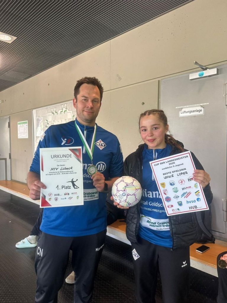 mtv mvp leo @ MTV Lübeck schreibt Handball-Märchen: Ungeschlagen zum Cup der Landesmeister