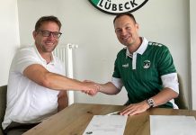 VfB Lübeck: Rückensponsor steht hinter Vorstandsboss Dieter Gudel und prüft Verträge